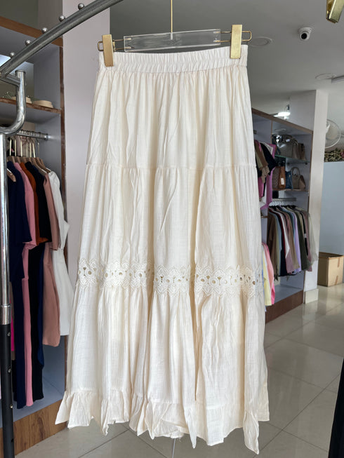 Cotton Lacey Layer Skirts